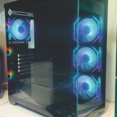SONIC EL2 Gaming Case with 4 Infinity ARGB Fans