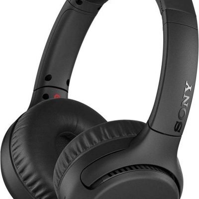 Sony WHXB700 Wireless Extra Bass Bluetooth Headset/Headphones with mic for Phone Call and Alexa Voice Control, Black