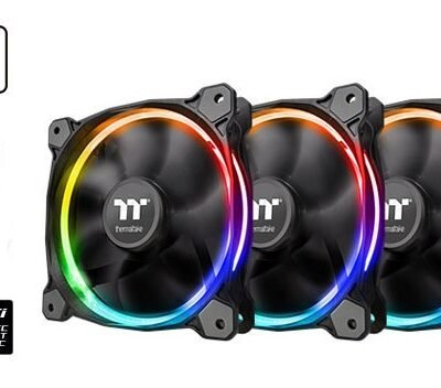 Thermaltake Riing 12 LED RGB Radiator Fan Sync Edition (3-Fan Pack)