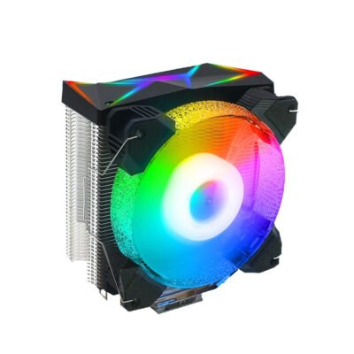 Thunder Harold ARGB Tower CPU Cooler | Black | With ARGB Fan and ARGB Top Plate | Mobo-Sync Compatible