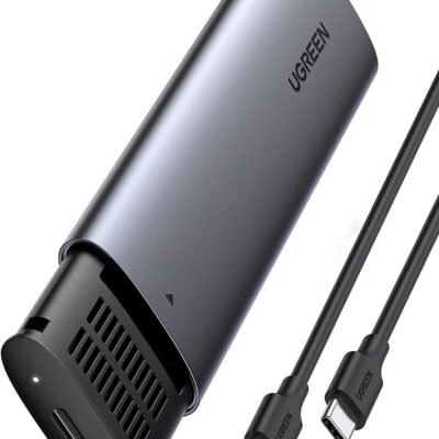 UGREEN USB-C+USB-A M.2 M-Key Hard Drive Enclosure 10G