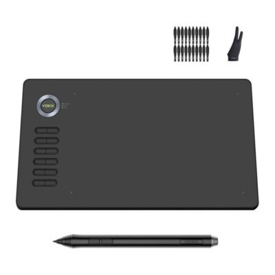 VEIKK A15 10″x6″ Graphic Pen Tablet (Grey)