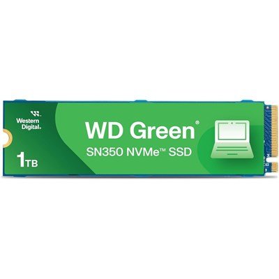 WD Green SN350 1TB NVMe SSD | 2400MB/s | PCIe Gen3 x4, NVMe v1.3