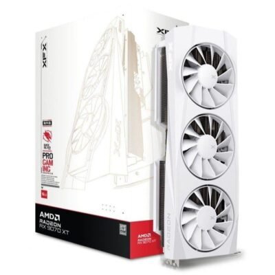 XFX Quicksilver AMD Radeon RX 9070XT - White
