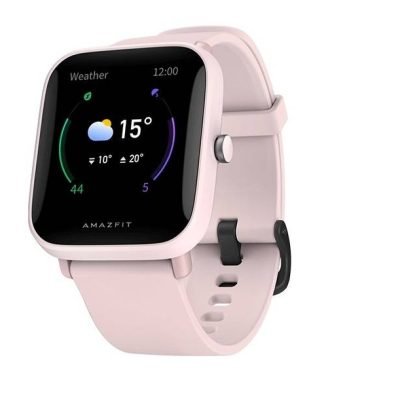 AMAZFIT BIP U HEALTH FITNESS SMARTWATCH – PINK