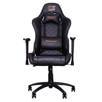 Xigmatek Hairpin 2D Armrests Butterfly Mechanism Gaming Chair - Matt Black