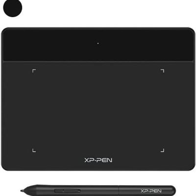 XP-Pen Deco Fun XS - Good Starter Digital Drawing Tablet - Black