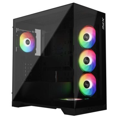 XPG Invader X ARGB Mid-Tower ATX Case - Black