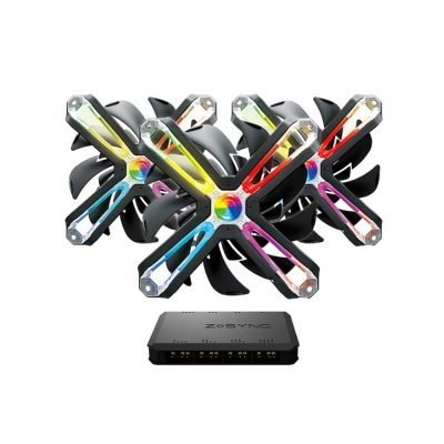 Zalman SF140A3 140MM RGB Case Fan – 3 Pack