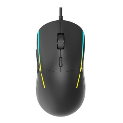 ZIDLI M82 RGB 6D Gaming Mouse – 16000 DPI | Black