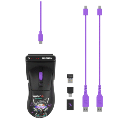 A4Tech Bloody R73 Ultra Duo Dual Mode Wireless Gaming Mouse