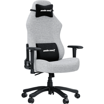 Anda Seat Luna Large Fabric Gaming Chair - Grey