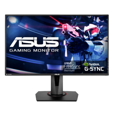 ASUS VG278QR Gaming Monitor – 27inch, Full HD, 0.5ms*, 165Hz, G-SYNC Compatible, Adaptive Sync