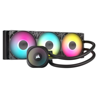 Corsair Nautilus 360 RS ARGB Liquid CPU Cooler – Black