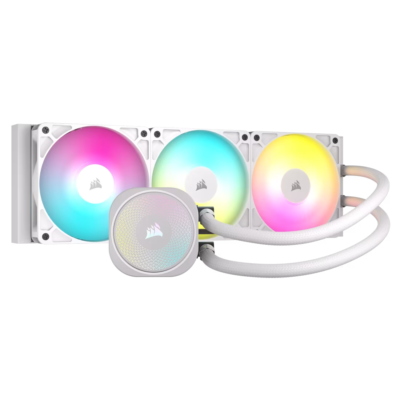 Corsair Nautilus 360 RS ARGB Liquid CPU Cooler – White