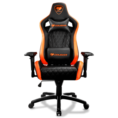 Cougar Armor S Gaming Chair-Orange/Black (Free Shipping)