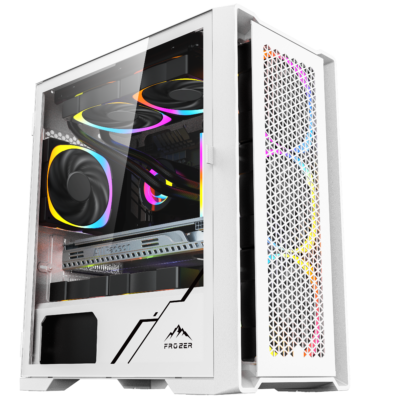Frozer Chamber With 3 ARGB Fan - White