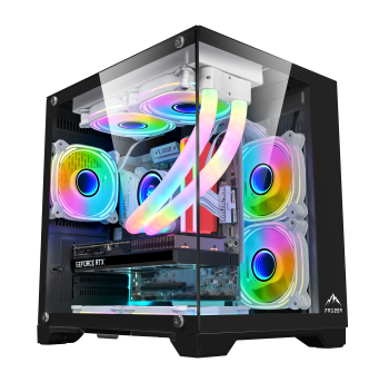 Frozer Warrior-M with 3 Argb Fans - Black