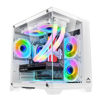 Frozer Warrior-M with 3 Argb Fans - White
