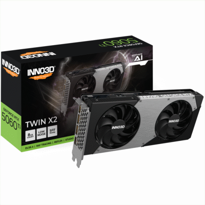 Inno3D GeForce RTX 5060 Ti 8GB Twin X2 GDDR7 Gaming Graphics Card