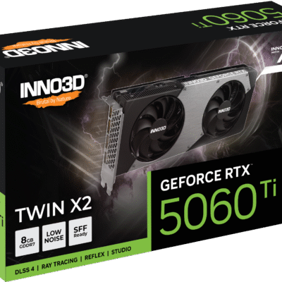 INNO3D GeForce RTX 5060 Ti 8GB TWIN X2 OC WHITE Graphics Card