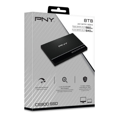 PNY CS900 Series 240GB 2.5″ SATA III SSD
