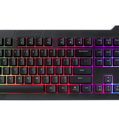 RAPOO V50S Mixed-Color Backlit Gaming Keyboard USB