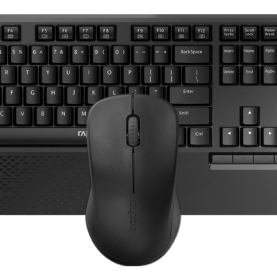 Rapoo X1960 Wireless Combo Keyboard Mouse - Black