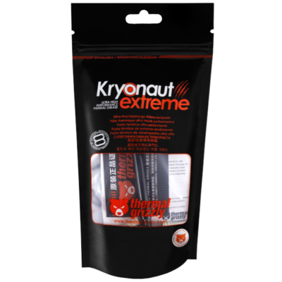 Thermal Grizzly Kryonaut Extreme - 2 Gram - Extremly High Performance Thermal Paste - for Maximum Thermal Conductivity While Overclocking CPU/GPU/PS4/PS5/Xbox
