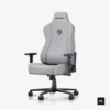 AndaSeat Novis XL Series Premium Fabric Best Budget Ergonomic Gaming Chair – Ash Gray