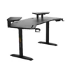 AndaSeat Shadow Warrior Electric Gaming Desk - Black