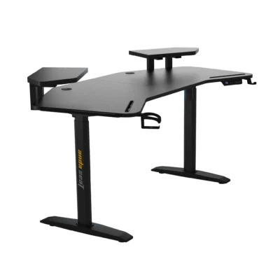 AndaSeat Shadow Warrior Electric Gaming Desk - Black