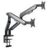AndaSeat Stealth Pro II Duo A9-2S Ergonomic Dual Monitor Arm - Black Titanium