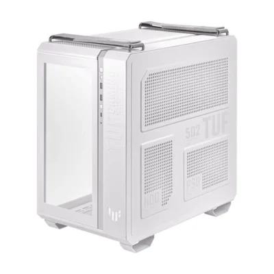 Asus Tuf Gaming GT502 Horizon ATX Mid-Tower Gaming Case - White