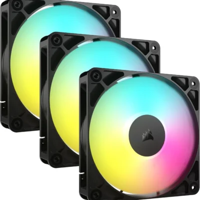 Corsair RS120 ARGB 120mm PWM Fans – Triple Pack