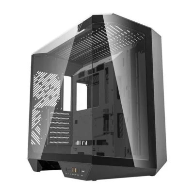Darkflash DY470 ATX PC Case Three-side glass panel designed - Black