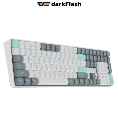 DarkFlash GD110 Wireless Mechanical Keyboard 110 Keys USB Type-C Wired and 2.4 Wireless Red Switches