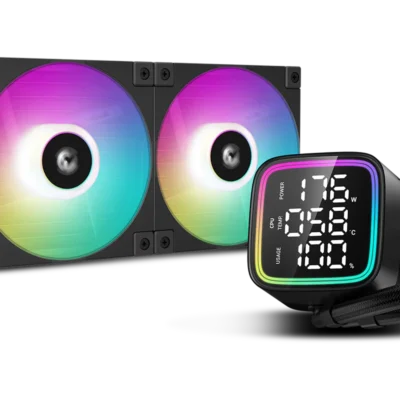 DeepCool LD240 ARGB AIO 240mm Liquid CPU Cooler - Black