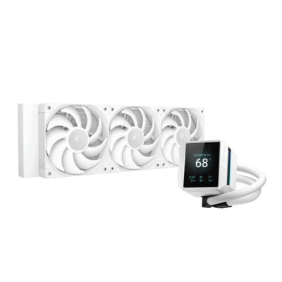 DeepCool Mystique 360 360mm AIO LCD CPU Cooler Liquid - White