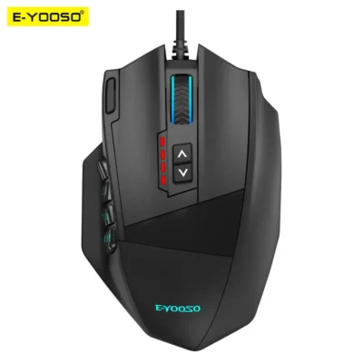 E-Yooso X39 RGB Wired Gaming Mouse - Black