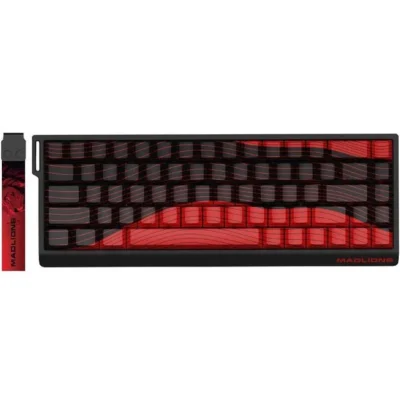 FGG MadLions MAD68 HE RGB 60% Wired Magnetic Switch Gaming Keyboard - Red