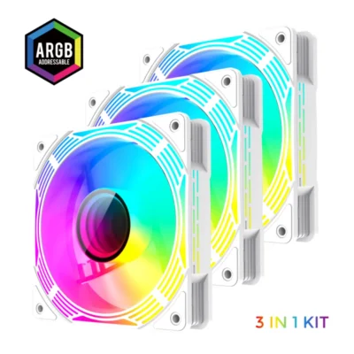 Frozer Argb Fan 3x kit - White