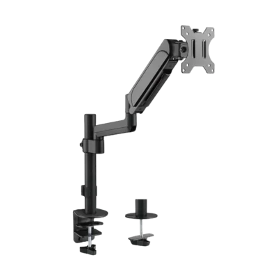 MXG PMA-12 Single Monitor Pole-Mounted Spring-Assisted Monitor Arm