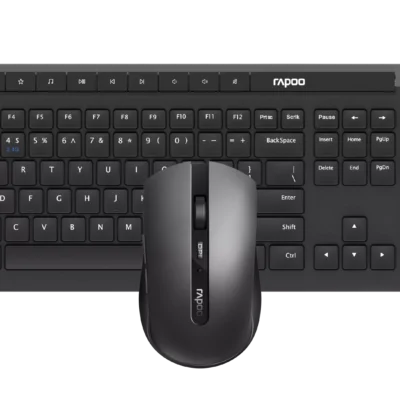Rapoo 8210M Multi mode Wireless Combo Mouse & Keyboard - Black