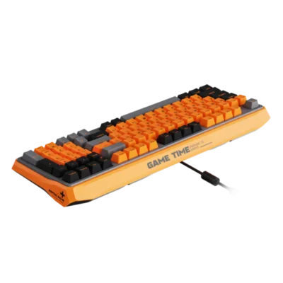 Rapoo ESK750-98 Mechanical Gaming Orange Grey Black