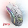 Redragon Storm Lunar M808w Rgb 12400dpi White Mouse