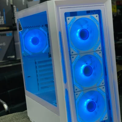 Sonic C05 Gaming Case With 4 Fans ARGB - White