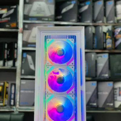 SONIC EL2 Gaming Case with 4 Infinity ARGB Fans - White