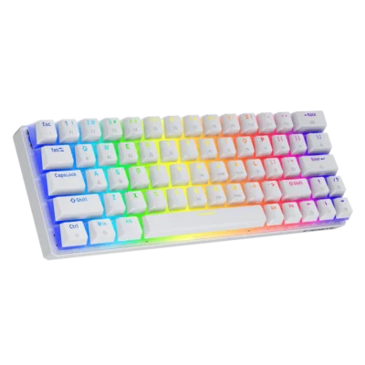 Tezarre TK63 Pro Wireless Keyboard Bluetooth/2.4G/USB Wired 60% Mechanical Gaming Keyboard