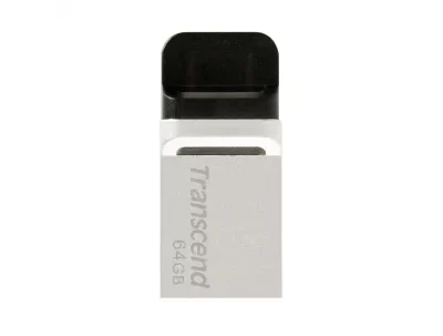Transcend JetFlash 880 64 GB OTG USB 3.1 Flash Drive